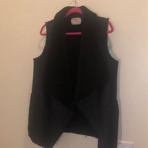 Velvet vest
